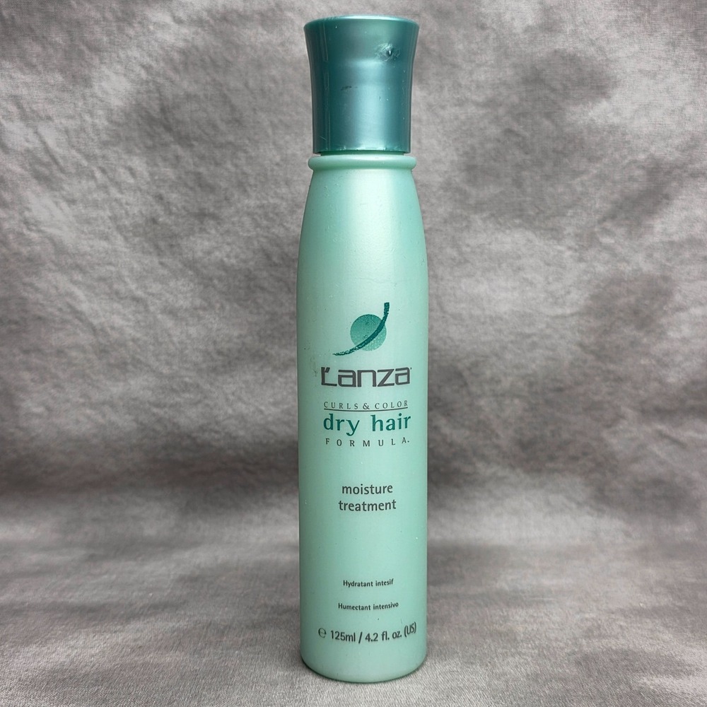 Lanza Curls & Color Dry Hair Formula MOISTURE TREATMENT w/Keratin 4.2 fl oz NOS